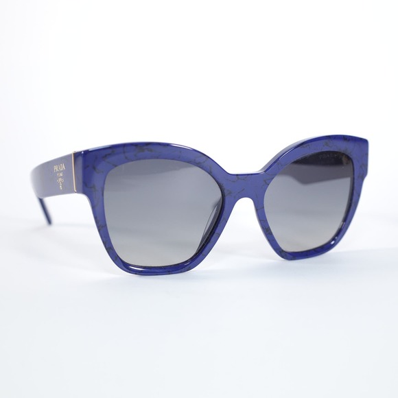 Prada Accessories - Prada Womens Oversized Sunglasses - Baltic Marble/Polar Grey Gradient - NIB